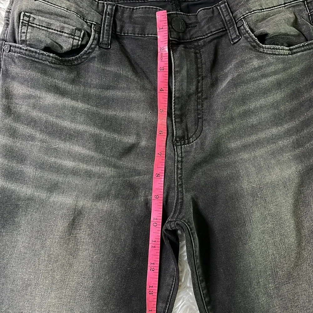 KUT From The Kloth CONNIE High Rise Ankle Skinny Size 10 - Picture 9 of 10